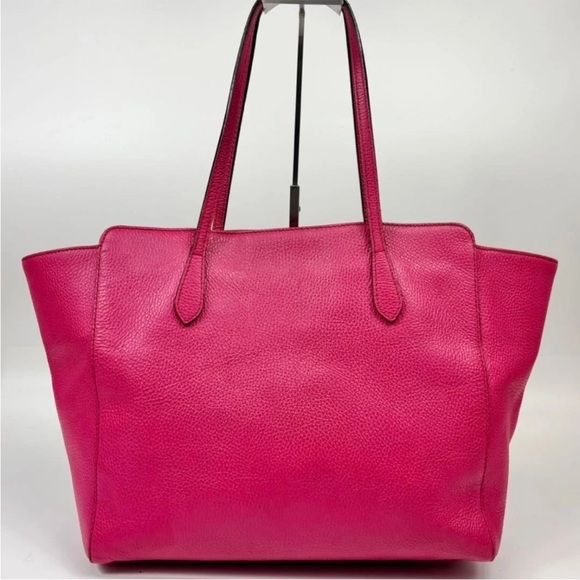Gucci Fuchsia Leather Tote - Picture 2 of 9